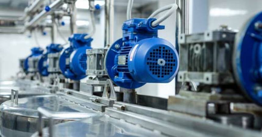 Industrial motors hone